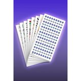 Artikel 8'li Tırnak Dövmesi Seti, Tırnak Sticker Seti, Nail Art, Tattoo