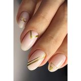 Artikel Artikel Çizgi Yaldız Tırnak Dövmesi, Tırnak Tattoo, Nail Art, Tırnak Sticker
