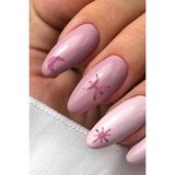Artikel Artikel Fuşya Burçlar Metalik Tırnak Sticker, Nail Sticker, Nail Art