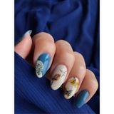Artikel Artikel Poligonal Suluboya Hayvanlar Tırnak Dövmesi, Tırnak Tattoo, Nail Art, Tırnak Sticker