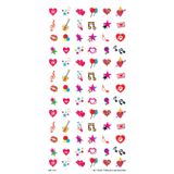Artikel Aşk Sembolleri Tırnak Dövmesi, Tırnak Tattoo, Nail Art, Tırnak Sticker