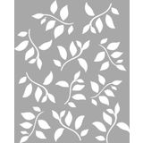 ARTİKEL Çiçek Motif-35 Stencil Boyama şablonu 30x30 cm, Duvar Stencil, Fayans Stencil, Mobilya Stencil