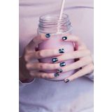 Artikel Daireler Tırnak Dövmesi, Tırnak Tattoo, Nail Art, Tırnak Sticker