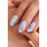 Artikel Deniz Canlıları Tırnak Dövmesi, Tırnak Tattoo, Nail Art, Tırnak Sticker - Renkli