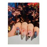 Artikel Japon Sembolik Şekiller Tırnak Dövmesi, Tırnak Tattoo, Nail Art, Tırnak Sticker