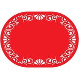 Artikel Kırmızı Keçe Amerikan Servisi, Supla 2'li Servis Takım -451 - 45 x 32 cm - Renkli