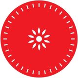 Artikel Kırmızı Keçe Amerikan Servisi, Supla 6'lı Servis Takım -434 - 32 x 45 cm