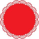 Artikel Kırmızı Keçe Amerikan Servisi, Supla 6'lı Servis Takım -439 - 32 x 45 cm