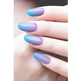 ARTİKEL Pembe - Mavi Ombre Tırnak Dövmesi, Tırnak Tattoo, Nail Art, Tırnak Sticker, Nail Sticker