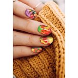 Artikel Sonbahar- 6 Tırnak Dövmesi, Tırnak Tattoo, Nail Art, Tırnak Sticker - 1