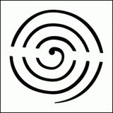 Artikel Spiral 6 Stencil Boyama Şablonu 30x30 cm Duvar Stencil