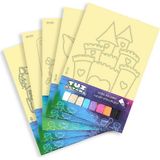 Artikel Tuz Boyama Oyunu 5 Li Seti -4 , Eğitici Aktivite , Kum Boyama Oyunu TB-030