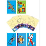 Artikel Ulaşım Araçları Tuz Boyama Oyunu 5 Li Set -2 , Eğitici Aktivite , Kum Boyama Oyunu TB-053 - Renkli