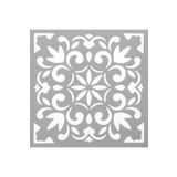 Artikel Yayıncılık Karo 46 Stencil Boyama şablonu 30x30 cm, Duvar Stencil, Fayans Stencil, Mobilya Stencil