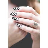 Artikel Zebra - 1 Tırnak Dövmesi, Tırnak Tattoo, Nail Art, Tırnak Sticker