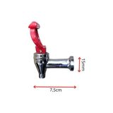 Artiko Kayalar Göstergesiz Semaver Musluğu 1/2 1.5cm Ğiriş Kısmı - Kirmizi