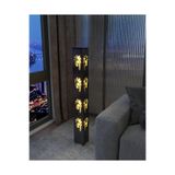 ARTILED Amber Led Çiçek Desenli Dekoratif Lambader