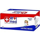 Artımed 3 Katlı Meltblown Filtreli 50 Adet Cerrahi Maske