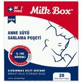 Artımed Süt Saklama Poşeti 20'li - Eski Ambalaj