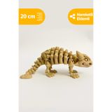 Artimon 3D Store Hareketli Dinozor İskeleti | Ankylosaurus | 3D Oyuncak | Hayvan Figürleri