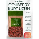Artisa Doğal Gojiberry Kurt Üzümü 200 gr ( Taze Öğütülmüş, Katkısız, Ekonomik )