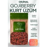 Artisa Doğal Gojiberry Kurt Üzümü 300 gr ( Taze Öğütülmüş, Katkısız, Ekonomik )