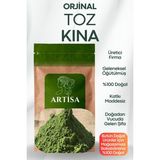 Artisa Doğal Kına 200 gr Katkısız Yeşil Bitki Çayı Özelliği ile Saçları Güçlendirir
