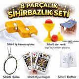Artisan Cappadocia 8’li Sihirbazlık Seti (Kibrit, Defter, Halka, Kupa, İp, 3’lü Kart) (5639)