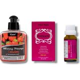 Artisan Cappadocia Caas Çilek Aromalı Isıtıcılı Cinsel Masaj Yağı 100 ml + Potıoon Kadınlara Özel Damla - Belirtilmemiş