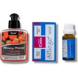 Artisan Cappadocia Caas Çilek Aromalı Isıtıcılı Cinsel Masaj Yağı 100 ml + Sfliege Kadınlara Özel Damla - Belirtilmemiş