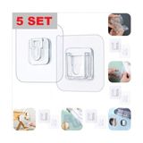 Artisan Cappadocia Geçmeli Klips Eşya Sabitleme Askısı 5 Set (5639) - Şeffaf