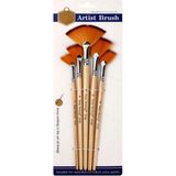 Artist Sentetik Yelpaze Fırça Seti 5'li