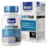 Artitab Glukozamin Sülfat - Kondroitin Sülfat - MSM - Hyaluronik Asit - Tip 2 Kollajen 90 Tablet