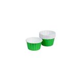 artizanmutfak Bens Cup Cake | Sufle Kapsülü | Muffin Kapsülü Yeşil 25 Adet (50x39 mm)