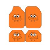 Artızon Gumball Desenli Dekoratif Desenli Oto Paspas Takımı Tüm Modellere Uyumlu Universal Kesim