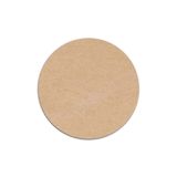 Artkıy Mobilya 12 Adet 33 Cm Çap 3 Mm (2.5 MM) Ham Mdf Duralit Daire Plaka Supla 33cap123mm