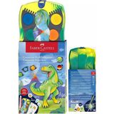 Artlantis 12 Renk Sulu Boya 1 Adet Dinazor Suluboya 12 Li Değişebilir Tablet Connectör - Çok Renkli - Standart