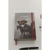 Artlantis 2026 Atatürk Günlük Ajanda 17X24 cm Lastikli Atatürk Kapaklı Ofis Ev Işyeri Günlük Ajanda Planlayıcı OFS907ATA - Gümüş - Gri