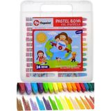 Artlantis 24 Renk Pastel Boya Plastik Çantalı 1 Paket Fixpoint 24 Lü Pastel Boya Çok Renkli Pastel Boya Resim Okul Öğrenci - Standart