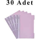 Artlantis 30 Adet A4 Lila Telli Dosya 1 Paket Telli Dosya Ofis Büro Okul - Standart