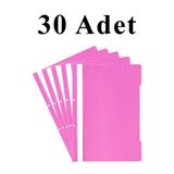 Artlantis 30 Adet A4 Pembe Telli Dosya 1 Paket Ekonomik Kaliteli Telli Dosya Ofis Büro Okul