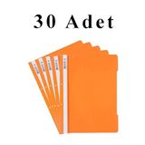Artlantis 30 Adet A4 Turuncu Telli Dosya 1 Paket Ekonomik Kaliteli Telli Dosya Ofis Büro Okul