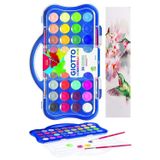 Artlantis 36 Renk Sulu Boya 23mm 1 Paket Giotto 36 lı Suluboya Fırça Hediyeli Canlı Renkler Acquerelli Kaliteli Yıkanabilir