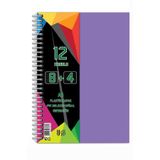 Artlantis 8+4 Ayraçlı Defter 12 Konulu 300 Yaprak 1 Adet 8 Kareli 4 Çizgili Spralli Plastik Kapak Seperatörlü