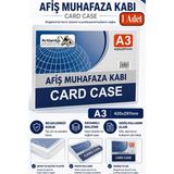 Artlantis A3 Afiş Muhafaza Kabı 1 Adet 29.7X42 cm Belge Saklama Kabı Şeffaf Kaliteli Plastik Dosya Belge Saklama