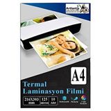 Artlantis A4 125 Mikron 10 Adet Parlak Laminasyon Filmi