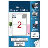 Artlantis A4 Hazır Etiket 199.6X143.5 mm 10 Sayfa 1 Paket Kendinden Yapışkanlı Fotokopi Lazer Inkjet Kağıdı Yazıcılar Için Uyumlu
