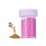 Artlantis Açık Pembe Toz Sim Tuzluklu 7 gr 3 Adet Renkli Toz Sim Epoksi Reçine Okul Etkinlik Dekarasyon Slime
