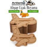 Artlantis Ahşap Boyama Araçlar 10 Adet 10X15CM Taşıtlar Boyama Figürü Etkinlik Çoçuk Gelişim Motor Beceri Kreş Anasınıfı - Yeşil