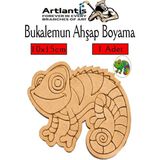 Artlantis Ahşap Boyama Böcekler 1 Adet 10X15CM Boyama Böcek Figürleri Etkinlik Çocuk Gelişim Motor Beceri Kreş Anasınıfı - Kırmızı
